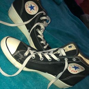 Converse All ⭐️ Star High Top Wedges